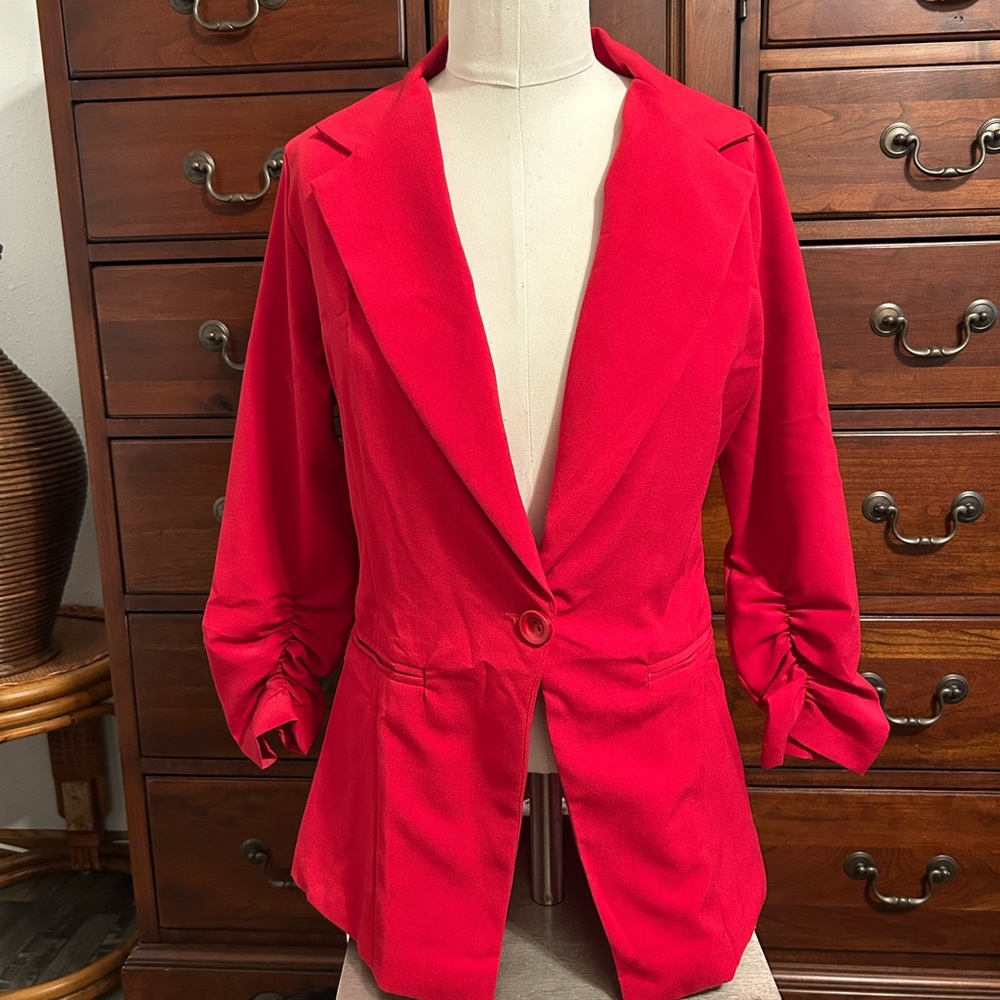 Windsor Bold Red Women's Blazer